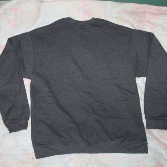 Hanes Premium Men's Gray Long Sleeve Pullover Sweater Size Medium - Picture 13 of 16
